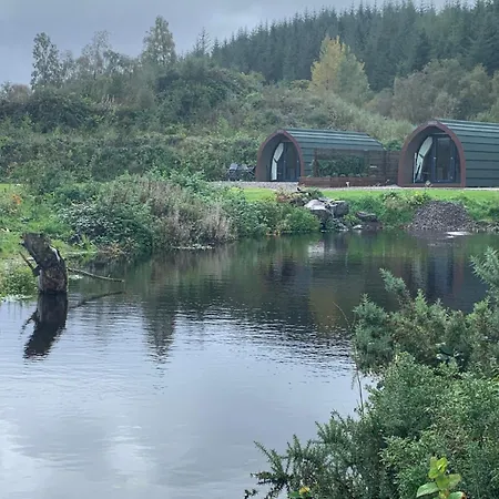 Red Squirrel Pod With Hot Tub Villa Oban Exterior photo