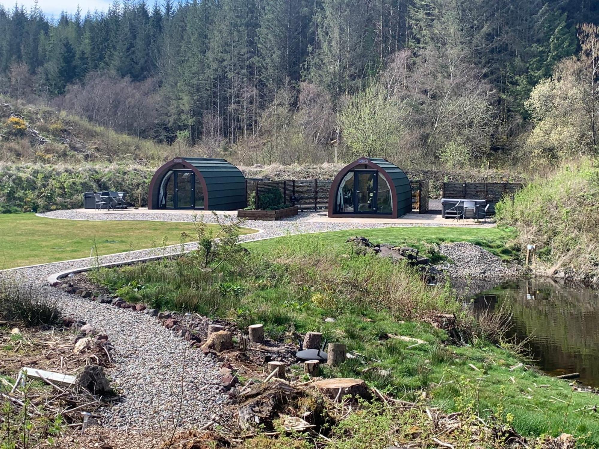 Holiday home Red Squirrel Pod With Hot Tub *
